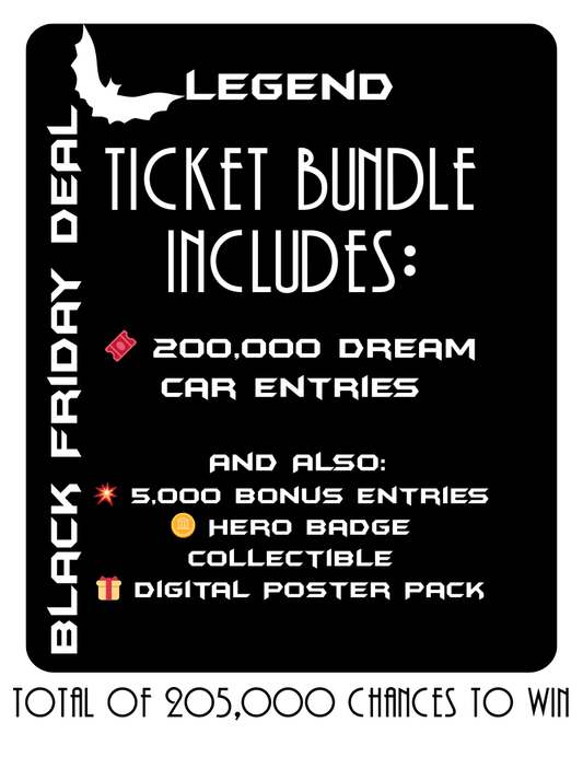 BLACK FRIDAY SPECIAL Legend Ticket Bundle